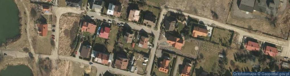 Zdjęcie satelitarne Usługi Kominiarskie Dan-Kom - MGR Daniel Stróżyński
