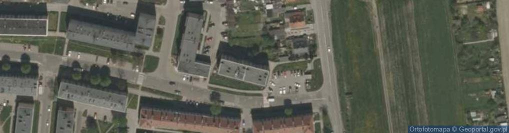 Zdjęcie satelitarne Usługi Komunalne Czyścioch Strycharz Leszek Niedziela Piotr