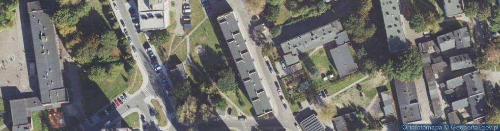 Zdjęcie satelitarne Usługi Komunalne Wiesław Worobiej