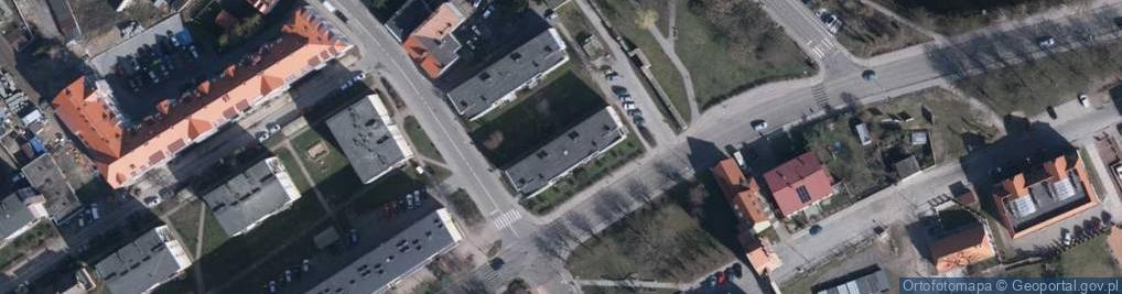 Zdjęcie satelitarne Usługi Komunalne