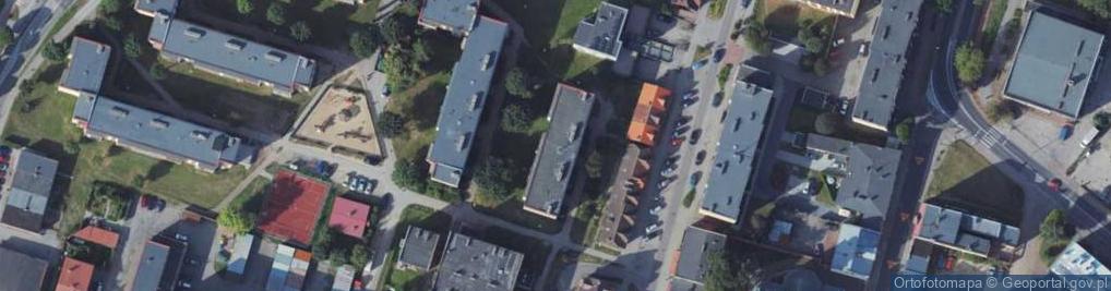 Zdjęcie satelitarne Usługi Krajowe i Zagraniczne w z Transportu Ciężarow i Osob