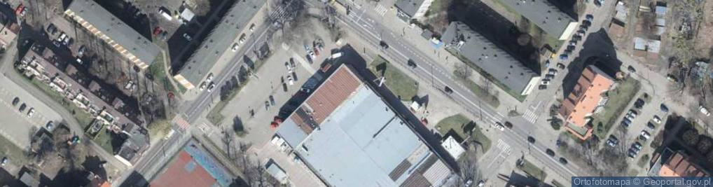 Zdjęcie satelitarne Usługi Krawieckie Aga