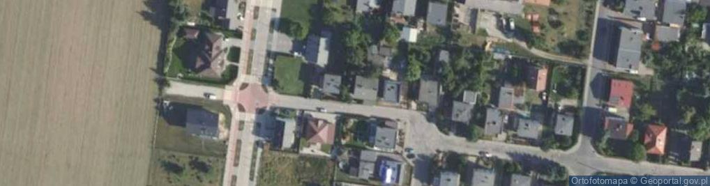 Zdjęcie satelitarne Usługi Kreślarskie Grenda Bożena Grenda