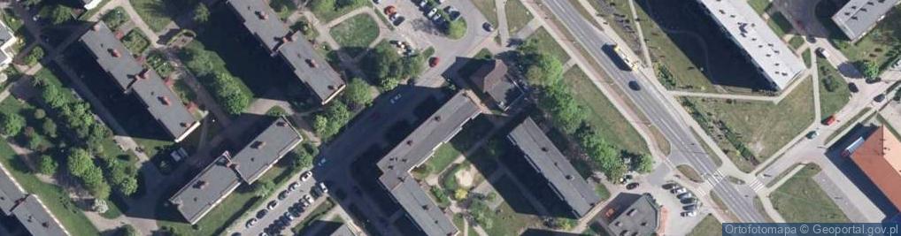 Zdjęcie satelitarne Usługi Kreślarskie i Asystenckie Projektowe Instalacji Sanitarnych