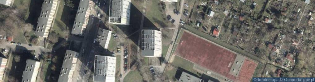Zdjęcie satelitarne Usługi Kreślarskie Ossowska Grażyna