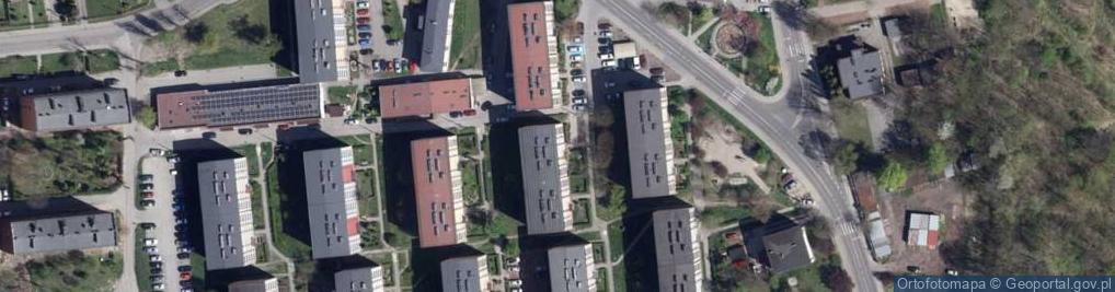 Zdjęcie satelitarne Usługi Kreślarskie