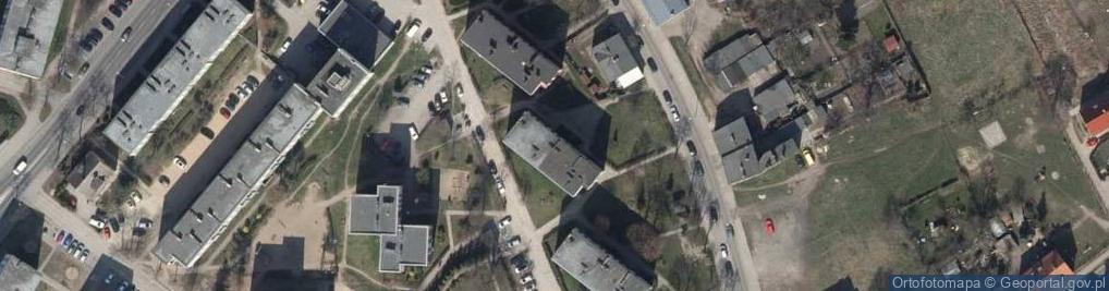 Zdjęcie satelitarne Usługi Lakiernicze