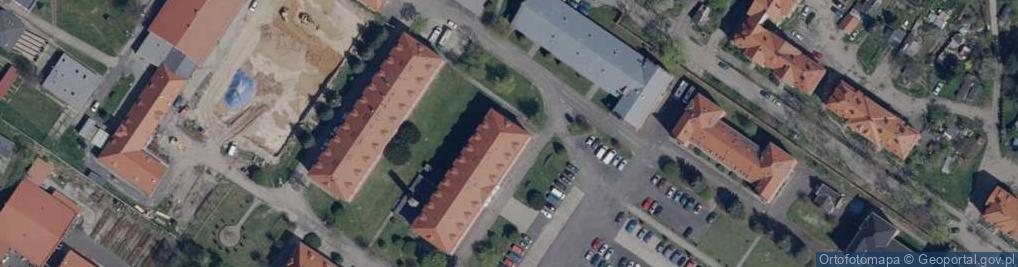 Zdjęcie satelitarne Usługi Leśne Pietrykowski Paweł