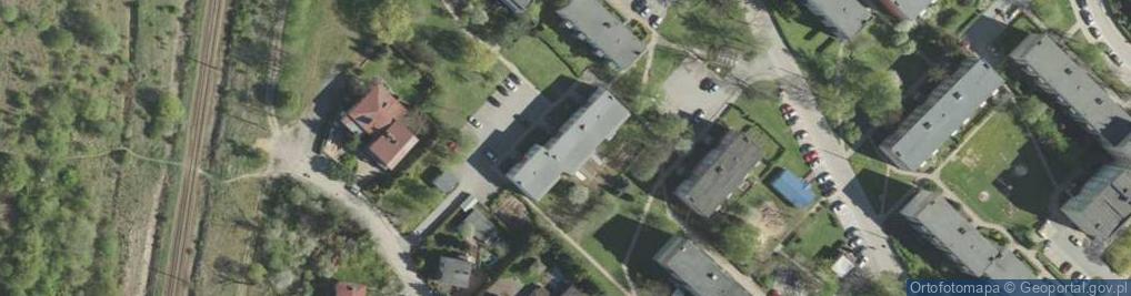 Zdjęcie satelitarne Usługi Maglowanie