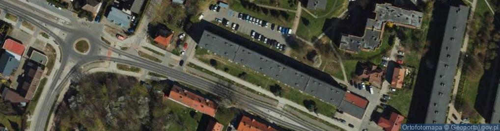Zdjęcie satelitarne Usługi Mechaniczno Transportowe