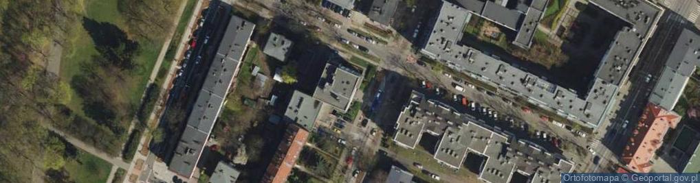 Zdjęcie satelitarne Usługi Medyczne Jakrzewska
