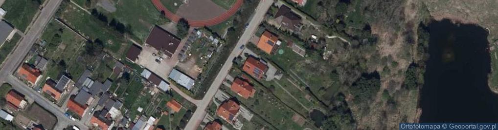 Zdjęcie satelitarne Usługi minikoparką, podnośnikiem Dariusz Szopa
