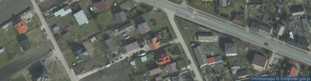 Zdjęcie satelitarne Usługi Motoryzacyjne Agnieszka Majewska