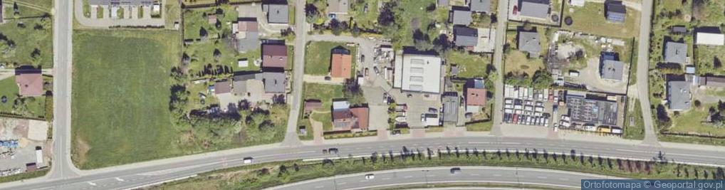 Zdjęcie satelitarne Usługi Motoryzacyjne