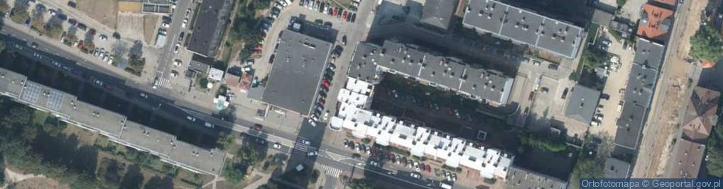 Zdjęcie satelitarne Usługi Motoryzacyjne