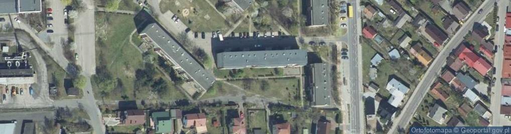 Zdjęcie satelitarne Usługi Muzyczne Danilecki Waldemar w Hajnówce