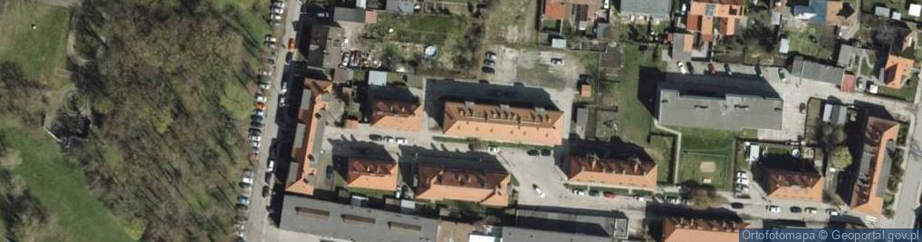 Zdjęcie satelitarne Usługi Ochrony Mienia Porębski Ryszard