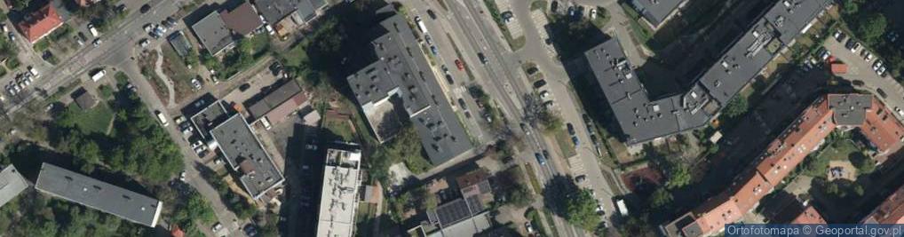 Zdjęcie satelitarne Usługi Oftalmiczne Oraz Sprzedaż Artykułów Przemysłowych Michał Dembski