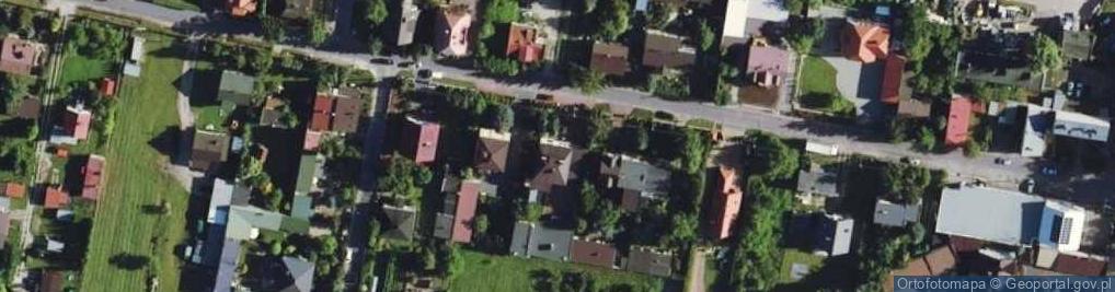 Zdjęcie satelitarne Usługi Ogónobud Hurt Detal Imp Exp