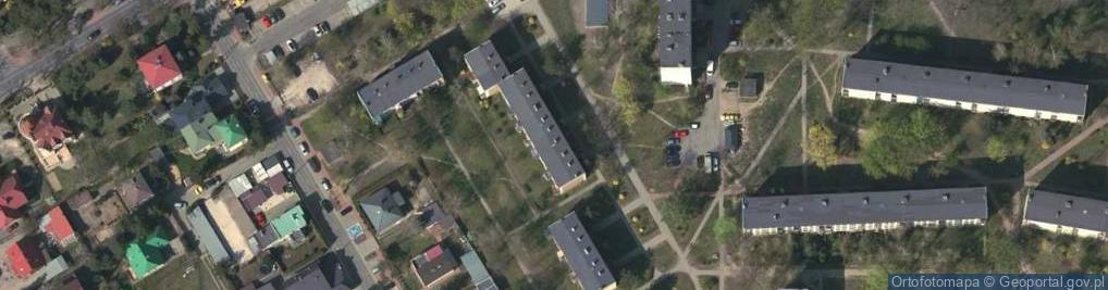Zdjęcie satelitarne Usługi Ogrodnicze Ruteccy