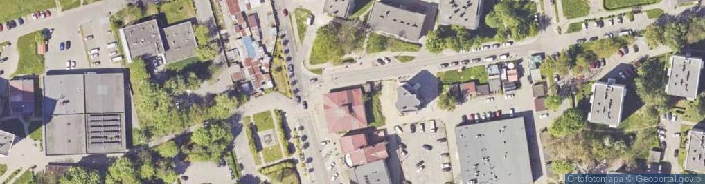 Zdjęcie satelitarne Usługi Optyczne Michał Siewiera