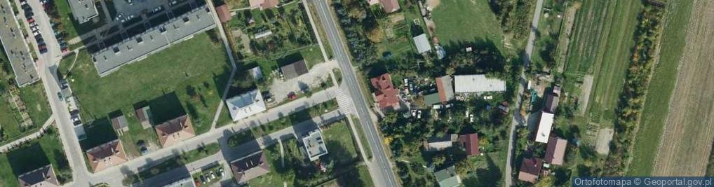 Zdjęcie satelitarne Usługi Organistowskie Parafia w Skopaniu Tłuścik Barbara