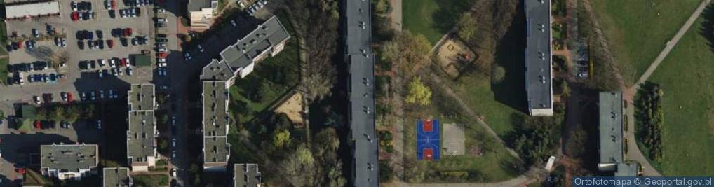 Zdjęcie satelitarne Usługi Parkingowe Parking Strzeżony