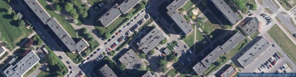 Zdjęcie satelitarne Usługi Pielęgniarskie przy Niepublicznym Zakładzie Opieki Zdrowotnej Rodzina