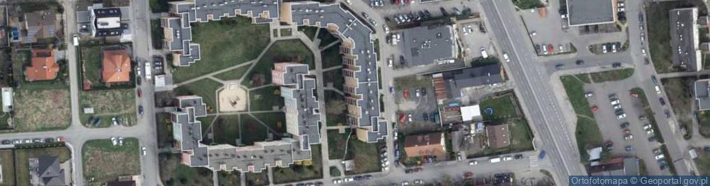 Zdjęcie satelitarne Usługi Pielęgniarsko Opiekuńcze