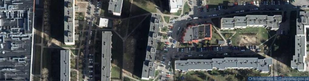 Zdjęcie satelitarne Usługi Pielęgniarstwa