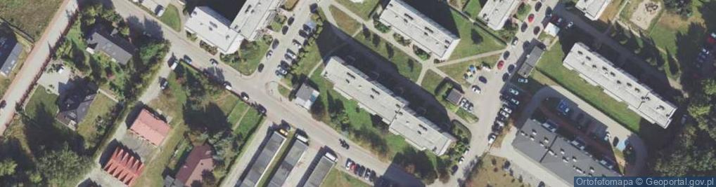 Zdjęcie satelitarne Usługi Płachta Tadeusz