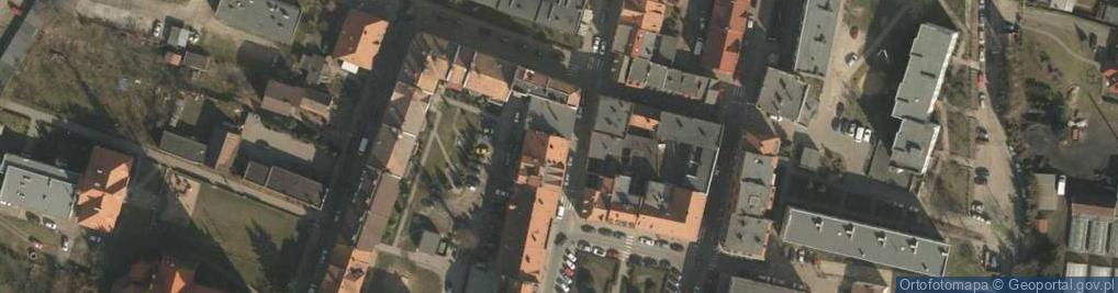 Zdjęcie satelitarne Usługi Poligraficzne