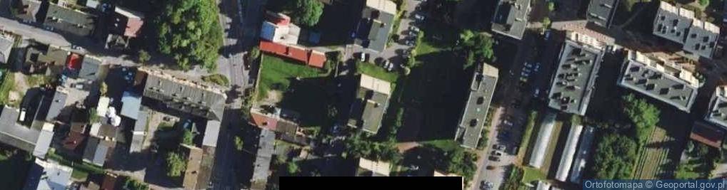 Zdjęcie satelitarne Usługi Poligraficzne