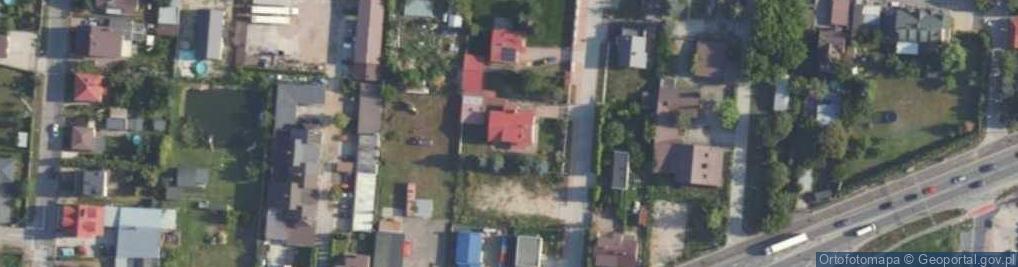 Zdjęcie satelitarne Usługi Poligraficzno Wydawnicze