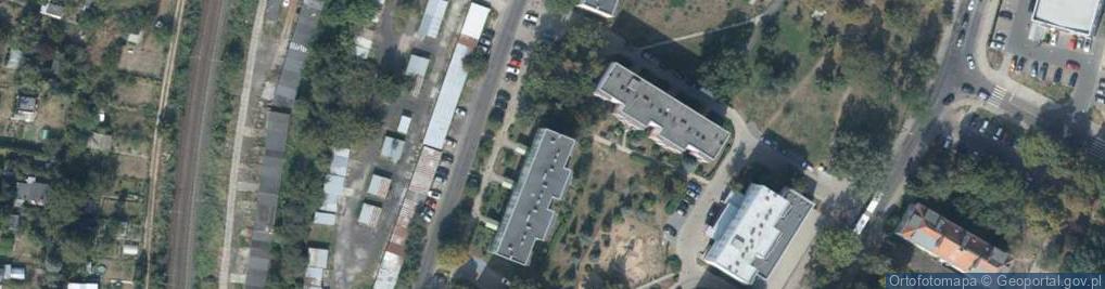Zdjęcie satelitarne Usługi Położnicze Bronisława Regina Faluta
