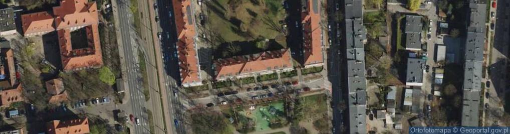 Zdjęcie satelitarne Usługi Położniczo Laktacyjne