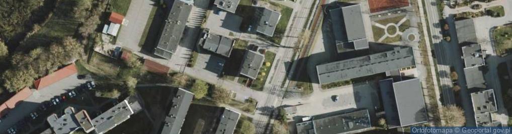 Zdjęcie satelitarne Usługi Położniczo Pielęgniarskie w Domu Pacjenta Emilia Zakrzewska