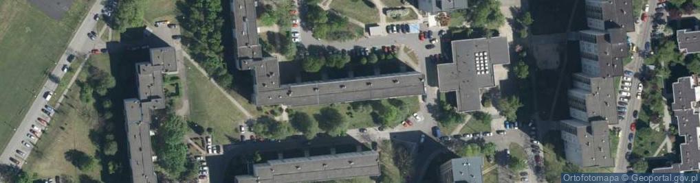Zdjęcie satelitarne Usługi Porządkowe