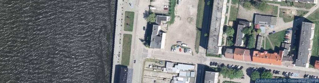 Zdjęcie satelitarne Usługi Porządkowe
