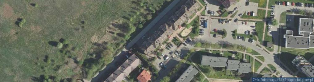 Zdjęcie satelitarne Usługi Pośrednictwa Ubezpieczeniowego Kamiński Dariusz Piotr