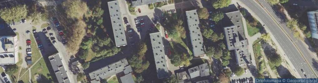 Zdjęcie satelitarne Usługi Pośrednictwa Ubezpieczeniowo Finansowe