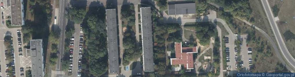 Zdjęcie satelitarne Usługi Pośrednictwa w Zakresie Ubezpieczeń