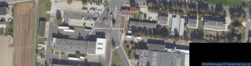Zdjęcie satelitarne Usługi Produkcja Handel Gostyń