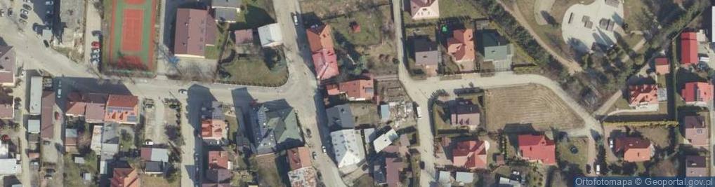 Zdjęcie satelitarne Usługi Programistyczne Mateusz Zawiliński