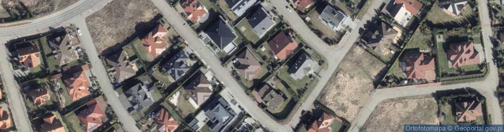 Zdjęcie satelitarne Usługi Projektowe Barbara Wiesława Irzyk