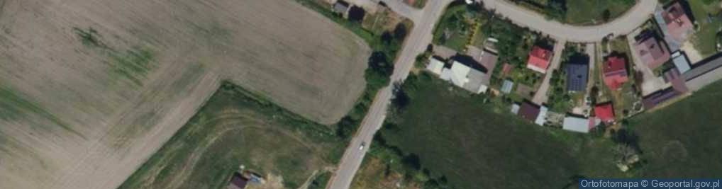 Zdjęcie satelitarne Usługi Projektowe Brzósko Franciszek w Juchnowcu Dolnym