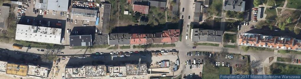 Zdjęcie satelitarne Usługi Projektowe Budownictwa
