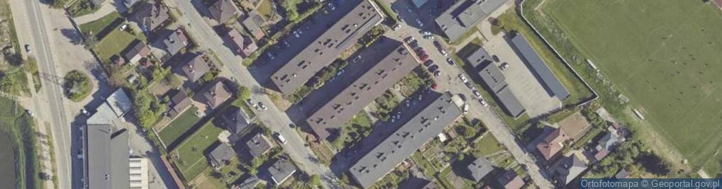 Zdjęcie satelitarne Usługi Projektowe Dla Ludności Błaszczyk Małgorzata