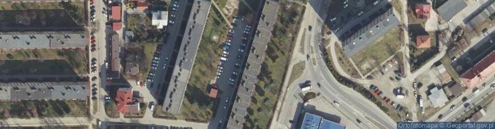 Zdjęcie satelitarne Usługi Projektowe El In