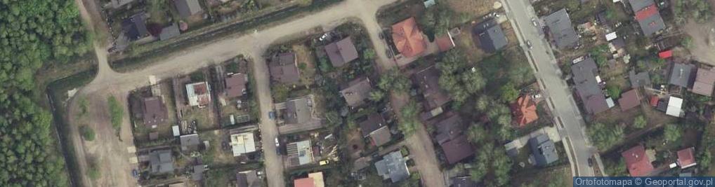 Zdjęcie satelitarne Usługi Projektowe i Kreślarskie